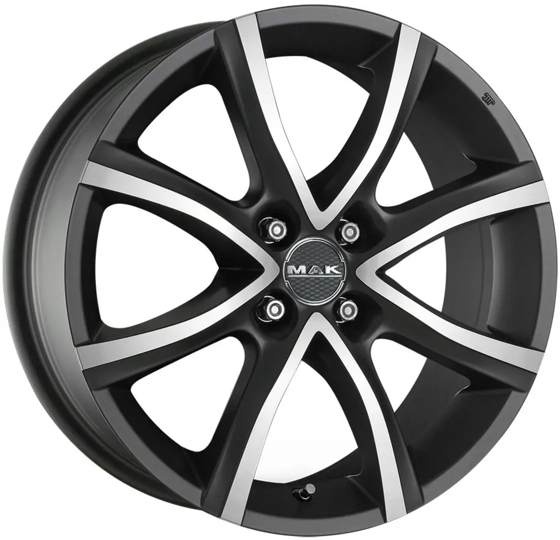 Llanta de aluminio de 15'' MAK Nitro 4x98 6,5J ET35, color Ice Titan