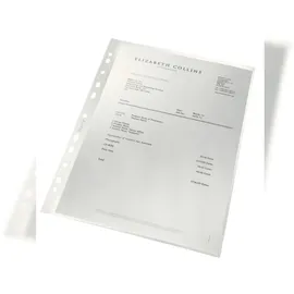 Leitz Prospekthüllen Recycle 4791 DIN A4 transparent genarbt 0,10 mm, 25 Stück