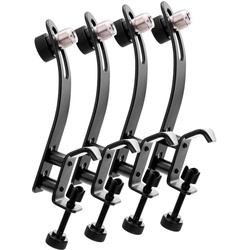 Pronomic DMK-10 Schlagzeug Mikrofonklammer 4x Set