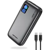 Asperx Laptop Powerbank 24000mAh,145W Gesamtausgangsleistung PD3.1 Schnelllade Power Bank USB-C,Externe Handyakkus mit LED Display für Phone 17/16/15/14 Pro,MacBook,iPad,Tablet,Steam Deck