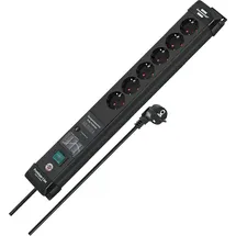 Brennenstuhl Premium-Line 6-fach 3 m schwarz