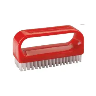 Haug Bürsten haug Nagelbürste mit Bügel Nylon rot