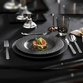 Villeroy & Boch Manufacture Rock Teller-Set 6-teilig schwarz