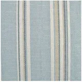Stofferia Stoff Polsterstoff Jacquard Streifen Indus Blaugrau, Breite 139 cm, Meterware blau|grau