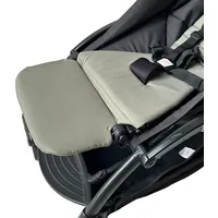 Brogtorl Zubehör für Kinderwagen – Beinstütze – Erweiterungsbrett kompatibel mit Babyzen YOYO – ohne Demontage – 6,2 Zoll Verlängerung, einfach zu befestigen und zu reinigen (Olive)