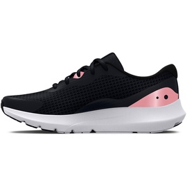 Under Armour Surge 3 Damen black/white/metallic rose gold 38