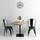 vidaXL Bistrotisch Ø 80 cm beige