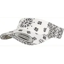 Flexfit Visor Bandana Print weiß ONE SIZE