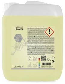 Vermop Vermo Power Kraftreiniger, Industrie, Industriereiniger mit starkem Schmutzlöse- und Emulgierverhalten, 10 Liter - Kanister