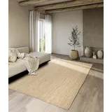 Villeroy & Boch Teppich Rosalie Juteteppich«, rechteckig, 10 mm Höhe, Läufer, 100% Jute - Handgewebt & Natürlich - Boho Teppich Jute für Wohnzimmer, Esszimmer, Schlafzimmer, GRS