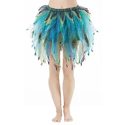 buttinette Tüllrock "Pfau"