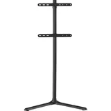 Maclean Brackets Maclean Bodenhalterung für TV 32-70 max. VESA 400x400 max. 40kg MC-494 (Toshiba, Sony, LG, Samsung, Panasonic, JVC, 70", 40 kg), TV Ständer, Schwarz