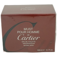 Cartier Eau de Toilette Cartier Must pour Homme Eau de Toilette Spray 100ml