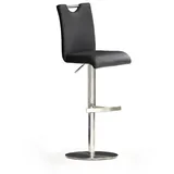MCA Furniture Barhocker 42 x 91 x 50 cm Schwarz