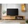 Massivmoebel24 Wien Lowboard 235x43x42 cm Beige Massivholz