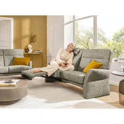 Segmüller Werkstätten Sofa 2-Sitzer Oasis Stoff Braun