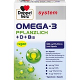 Doppelherz System Omega-3 Pflanzlich Kapseln 120 St.