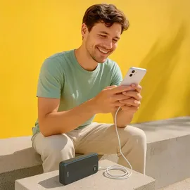 Hama Power Pack, 20000mAh, 3 Ausgänge: 2x USB-C, 1x USB-A, Schwarz