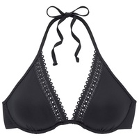 S.Oliver Bügel-Bikini-Top Damen schwarz Gr.36 Cup B