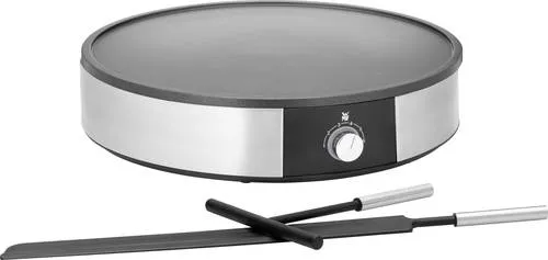 Preisvergleich Produktbild WMF LONO Creperie 0415120011 Crépes Maker Silber, Schwarz