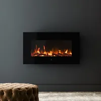 Noble Flame EVOKE 900 Schwarz [Elektro Wandkamin]