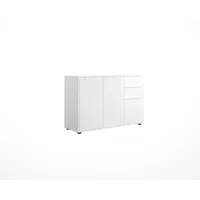 Composad Kommode Espresso Dekor Weiß