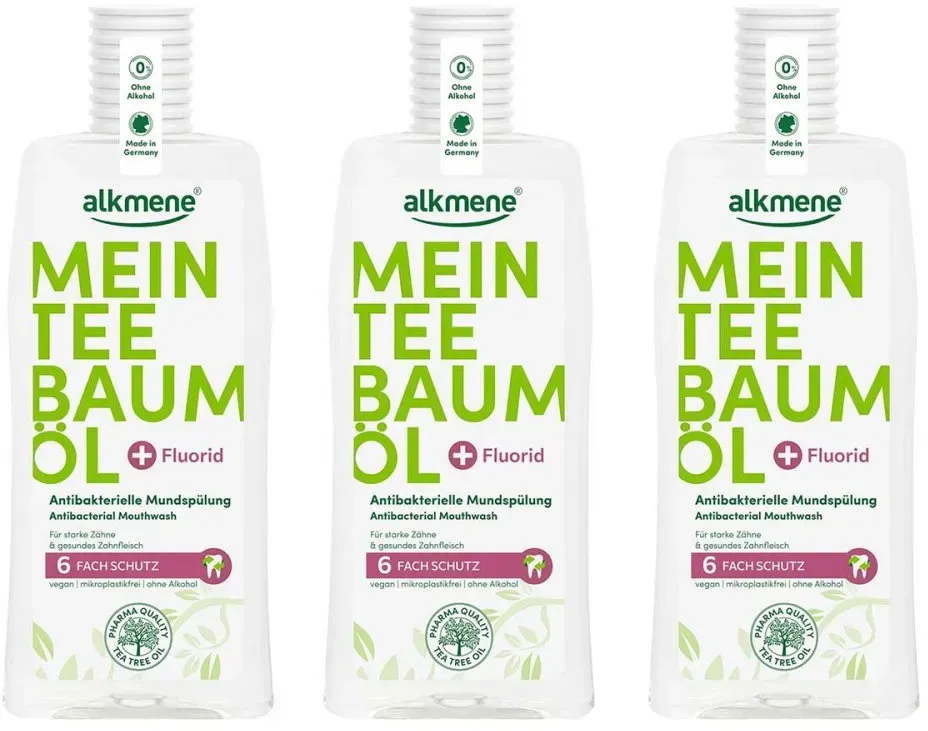Alkmene Mein Teebaumöl Antibakterielle Mundspülung
