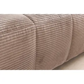 Riess-Ambiente Ecksofa Cord 3-Sitzer Beige