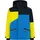 CMP Kid Jacket Fix Hood B.Blue/Royal Blue/Winter Sun 140