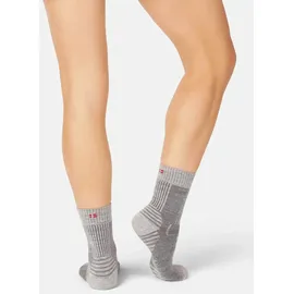Danish Endurance LIGHT WANDER CREW Socken 5-Paar Schwarz 35-38