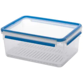 Emsa Frischhaltedose Clip & Close blau 19,5 x 26,3 cm 3,7 l