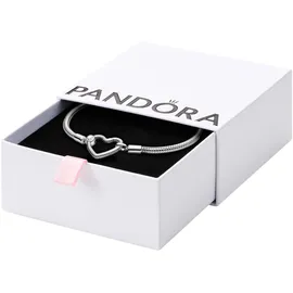 Pandora Moments Armband Herzverschluss Silber 599539C00 17 cm