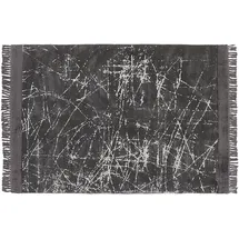 Beliani Teppich Hanli Dunkelgrau 160 x 230 cm