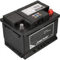 f.becker_line Autobatterie, Starterbatterie 12V 60Ah 540A 3.58L