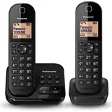 Panasonic KX-TGC422FRW, DECT-Telefon, Kabelloses Mobilteil, Freisprecheinrichtung, 120 Eintragungen, Anrufer-Identifikation, Weiß - Weiß