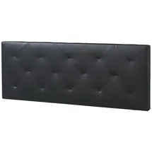 VS Venta-stock Polsterbett Kopfteil Rombo 150x60 Cm Schwarz