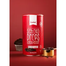 Xucker Vegane Schokodrops Zartbitterschokolade 750 g