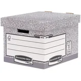 Bankers Box Archivboxen Bankers Box grau 33,5 x 40,4 x 29,2 cm, 10 St.