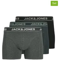 Jack & Jones 3er-Set: Boxershorts in Grau - XXL