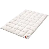 Künsemüller Microfaserbettdecke Finesse Warm 135x200 cm, Daunen-Feeling durch modernste Fasertechnologie - Weiß
