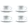 Luminarc Trianon Kaffee-Set 4-tlg.