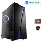 CSL M10840H AMD Ryzen 5 5500GT, 16 GB 1000 GB SSD, AMD Radeon Graphics, PC Schwarz