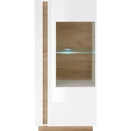Home Affaire Vitrine CLAiR Vitrine 22 72 x 40 x 154 cm Weiß