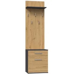 ibonto Schuhschrank Stilvoller Garderobenfunktion - Praktische Aufbewahrung