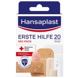 Hansaplast Erste Hilfe Pflaster Mix (20 Strips),