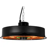 Eurom Terrassenheizer Partytent Heater 1500 RC 1500W LED Fernbedienung - Schwarz