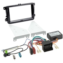  Volkswagen 2-DIN Kit 4 Klavierlack 