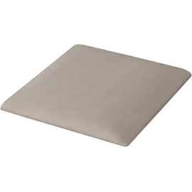 neu.haus Wandkissen Carpino 30 x 30 cm Hellgrau