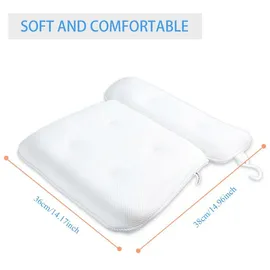 Intirilife Wannenkissen in WEISS – Gr.: onesize