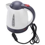 Auto-wasserkocher, 1000 Ml, 12 V Dc, Reise-wasserkocher Aus Edelstahl Mit Zigarettenanzünderstecker, Elektrischer Wasserkocher Für Tee, Kaffee Usw.